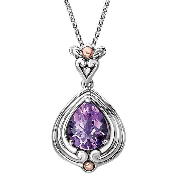 Ladies Fashion Gemstone Pendant