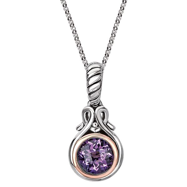 Ladies Fashion Gemstone Pendant