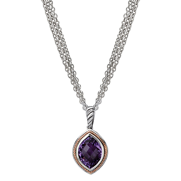 Ladies Fashion Gemstone Pendant
