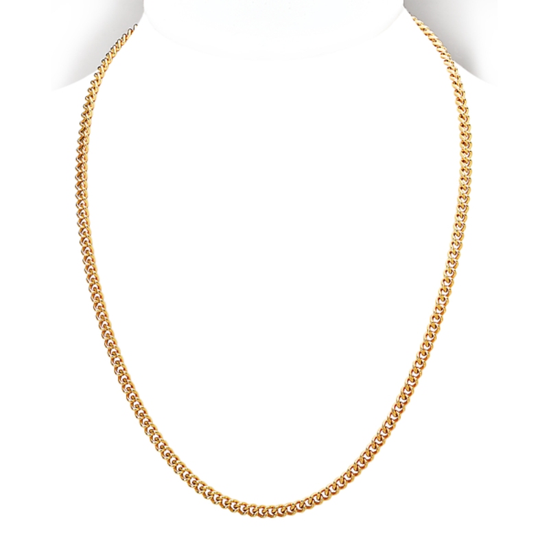 Italian Gold Plated Curb Chain