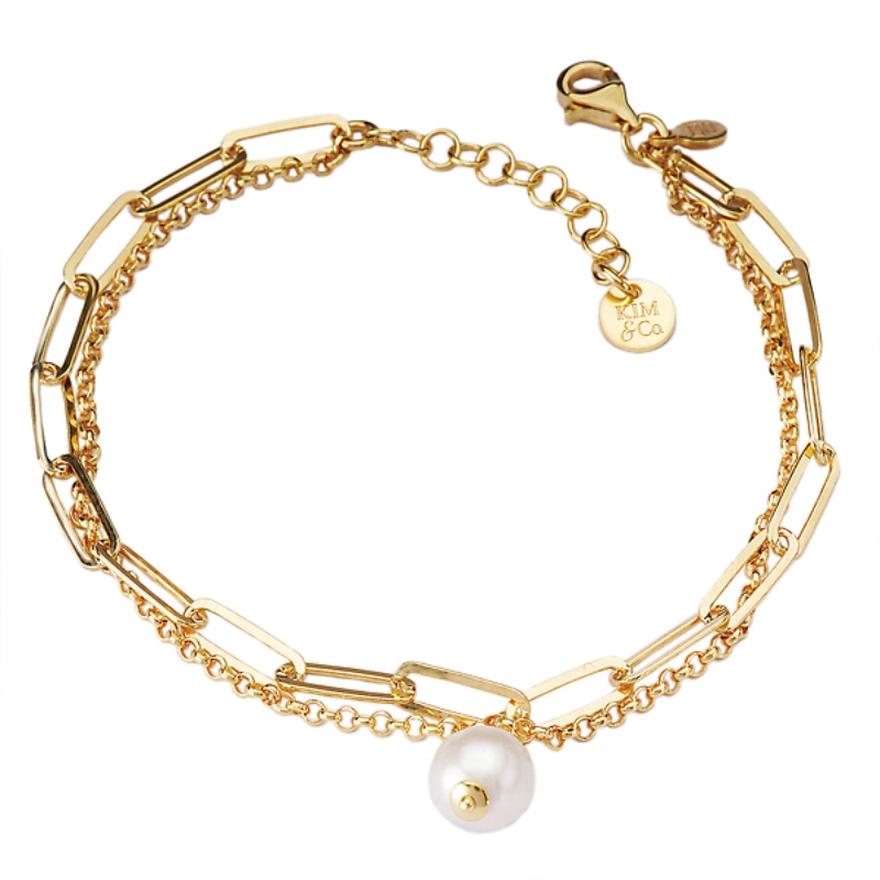 Italian Gold Plated Sterling Silver Bracelet