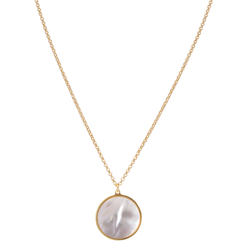 Italian Mother of Pearl Necklace