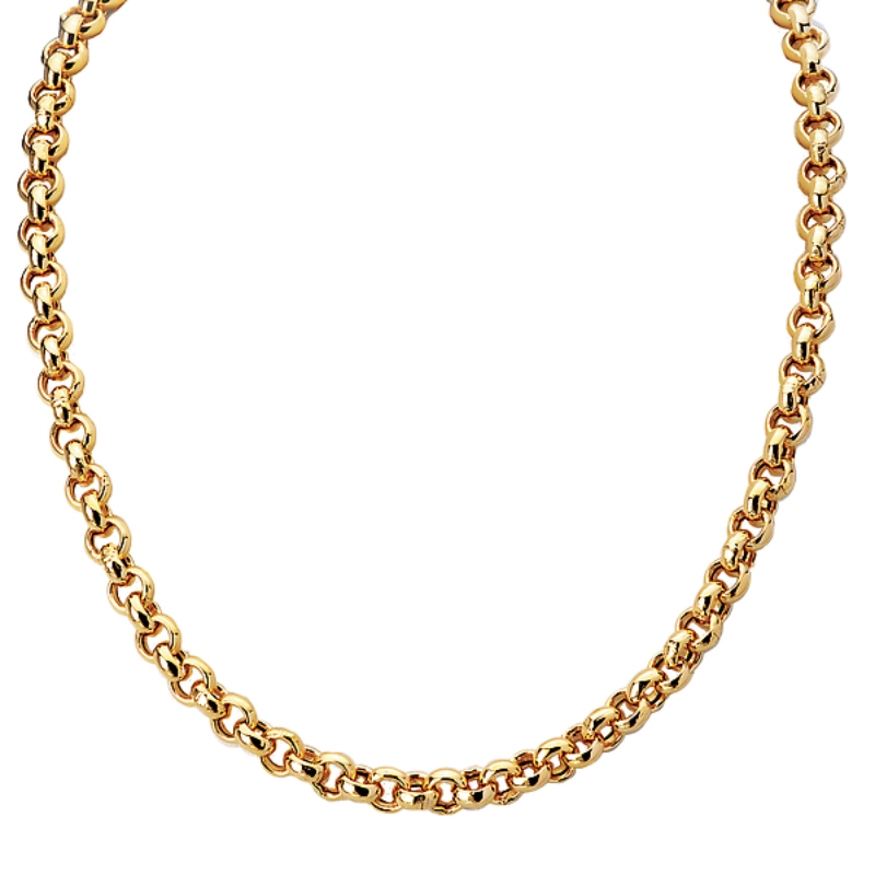Italian Gold Plated Sterling Silver Necklace