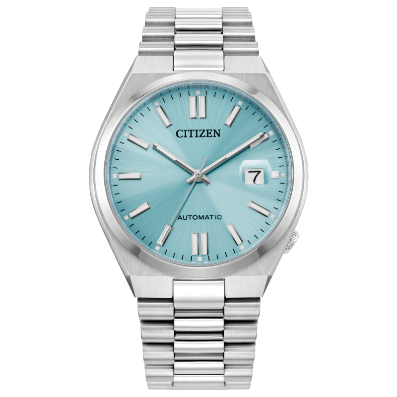 Citizen Sport Luxury AUTO Men's Watch, Stainless Steel Aqua Dial ...