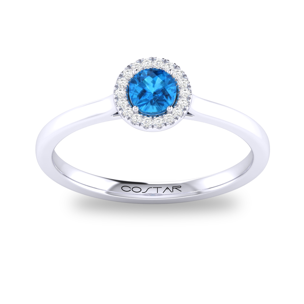 10KW December Birthstone Ring