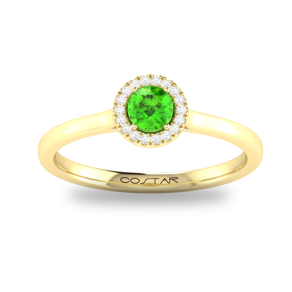 10KY August Birthstone Ring