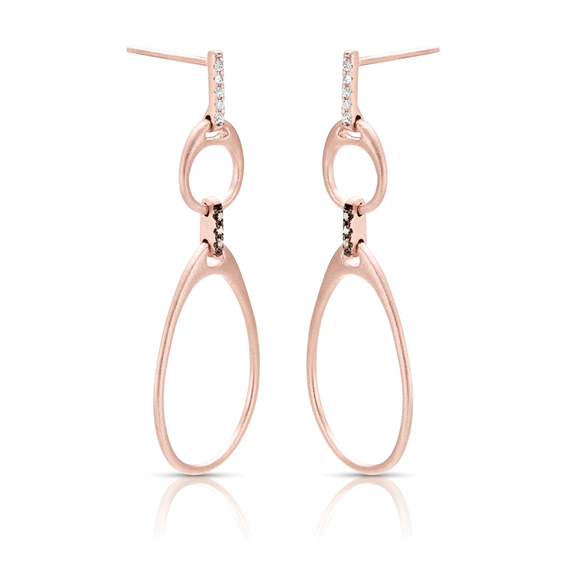 14KR Diamond Couture Earrings
