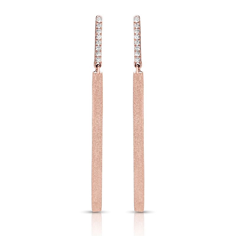 14KR Diamond Couture Earrings