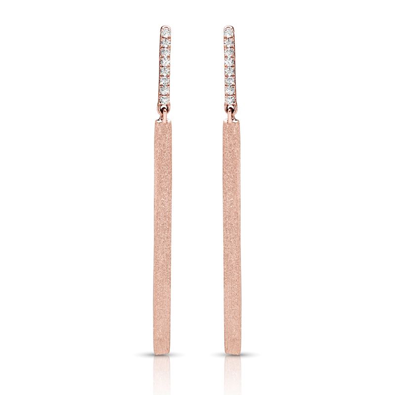 14KR Diamond Couture Earrings